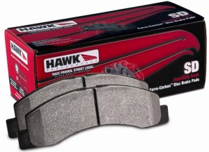 Cadillac Escalade Brake Pads - Performance - Front - Hawk Performance - Super Duty - `12-`15